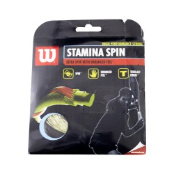 Racket Replacement String Stamina Spin 